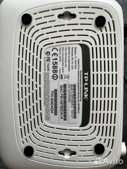 Wifi роутер tp link tl-wr740n(ru)