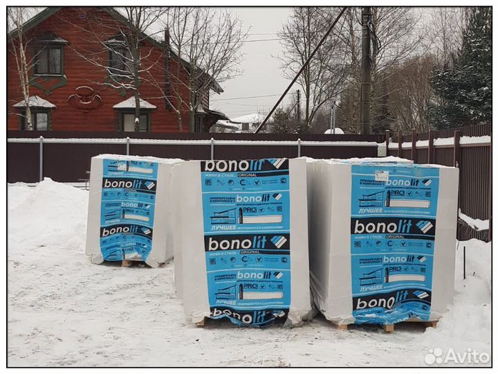 Пеноблоки Bonolit