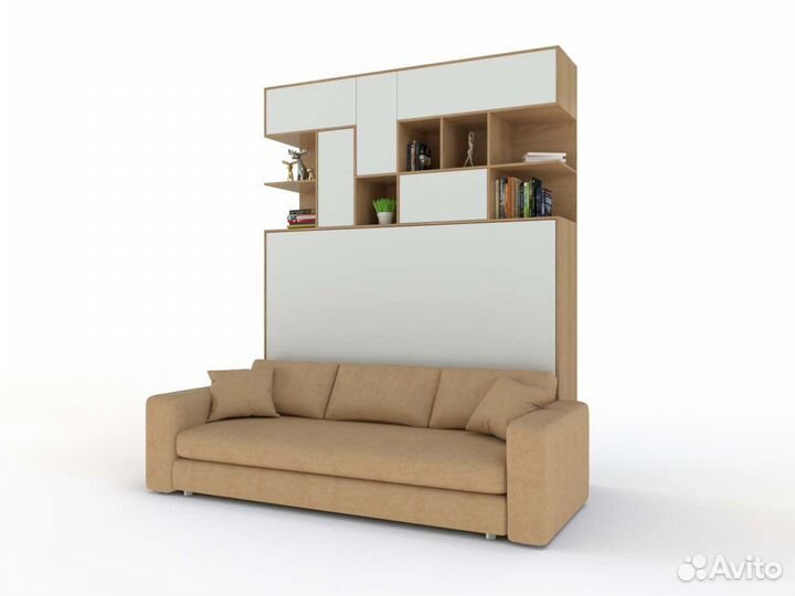 Шкаф кровать трансформер с диваном