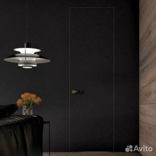 Скрытые двери под отделку