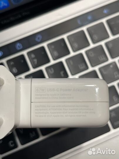 Зарядка для macbook type c 67w оригинал
