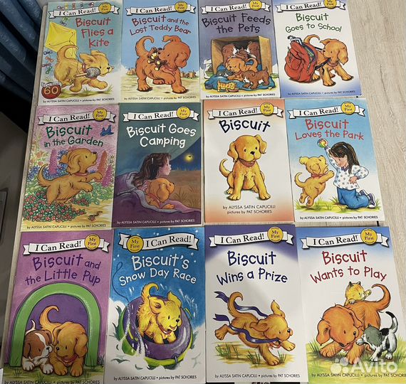 I Can Read Biscuit 27 книг в наборе