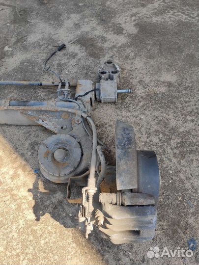 Балка задняя Audi A6 c5 C5 всборе