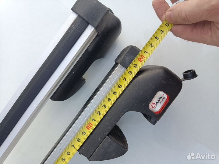 Багажник на рейлинги amos