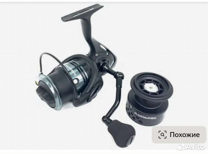 Фидерное удилище с катушкой