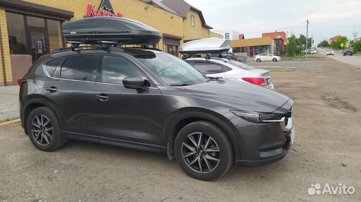Бокс на крышу Voyage 440л для Mazda CX5