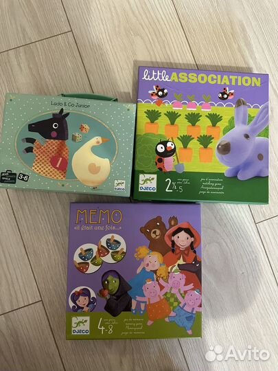 Настольные игры djeco