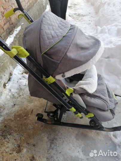 Коляска санки