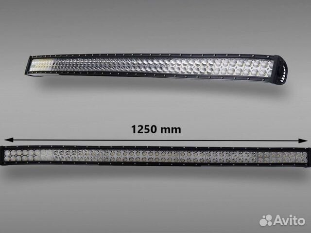 Изогнутая светодиодная балка 125см