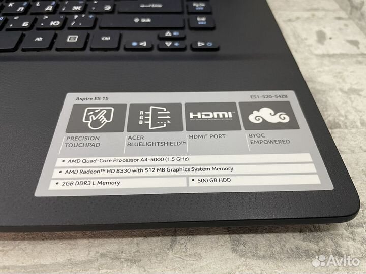 Ноутбук Acer Aspire ES1-520