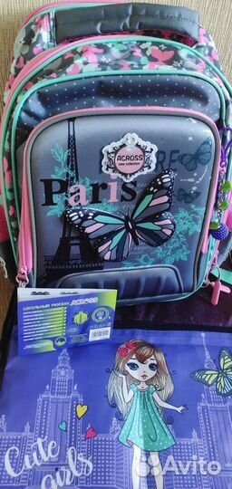 Рюкзак школьный для девочки новый