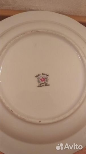 Тарелки фарфоровые Япония