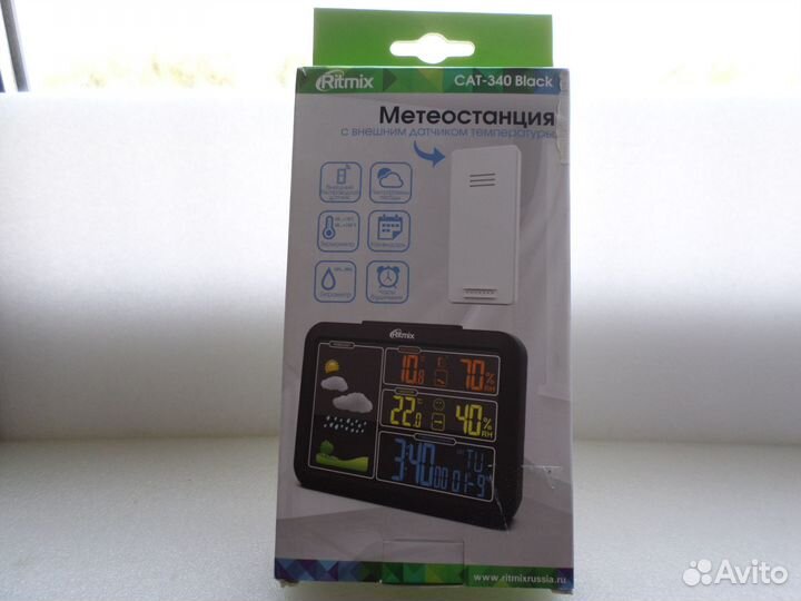 Метеостанции ritmix CAT-340