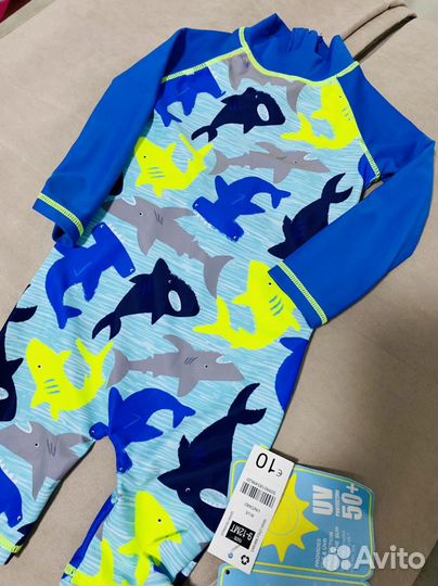 9-12 мес. Купальник закрытый Англия
