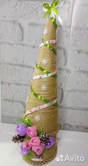 Поделка Эко-ёлочка