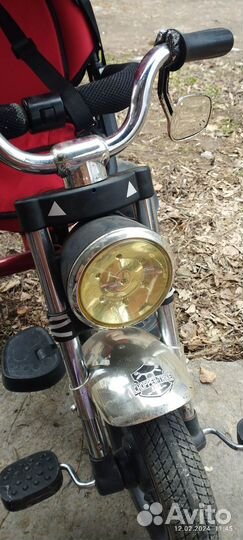 Трехколесный велосипед chopper