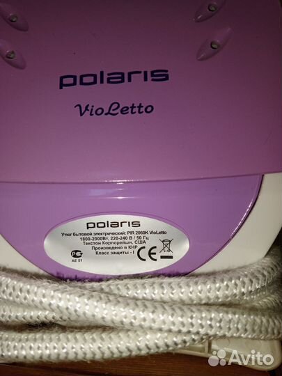 Утюг Polaris,PIR 2060K Violetto 1800-20000Вт