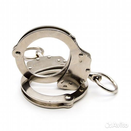 Раздельные полицейские наручники Anhua с кольцами