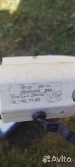 Зарядка nissan leaf j1772