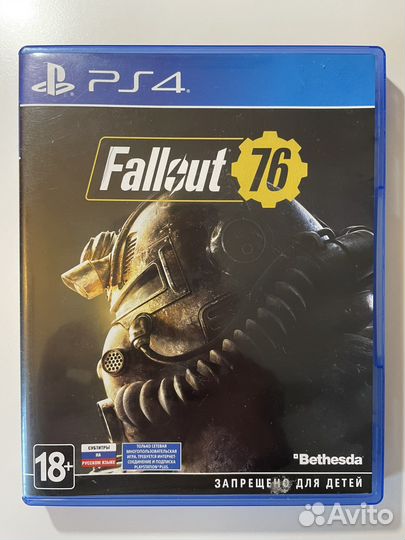 Fallout76 для PS4 и PS5