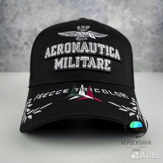 Бейсболка Aeronautica Military Стильная