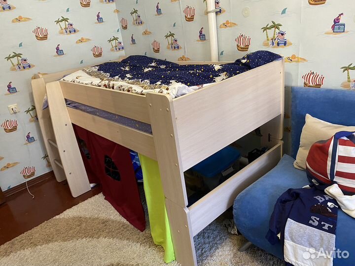 Детская кровать чердак бу