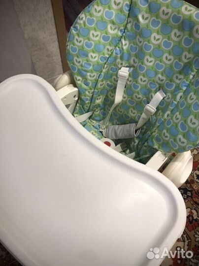 Детский стульчик chicco polly