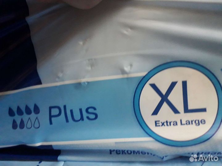 Подгузники/памперсы и трусы для взрослых. р.М,Л,хл