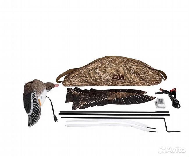 Чучела гусь белолобый махокрыл DM-FLY-B