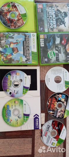 Диски на xbox 360 лицензия Лот