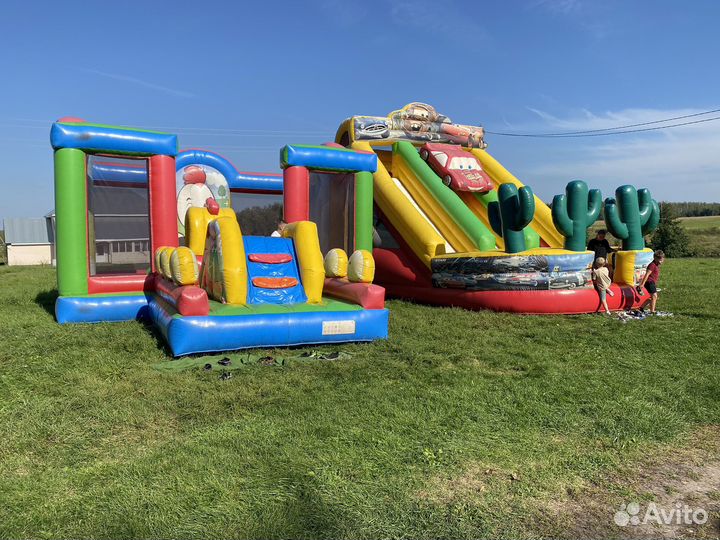 Батуты и сладкая вата в аренду