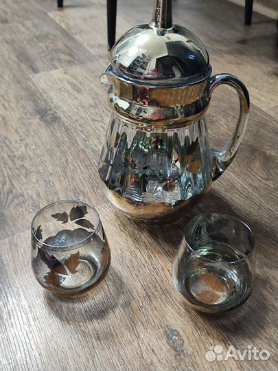 Кувшин и 2 стакана