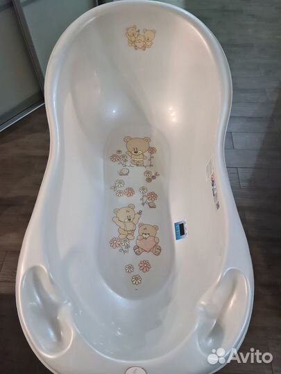 Детская ванна со стойкой