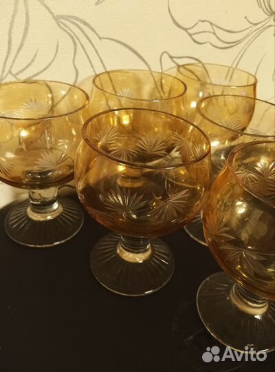 Рюмки хрустальные Гусь-Хрустальный