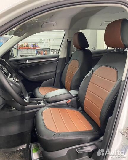 Автомобильные чехлы на Skoda Kodiaq (2016+)