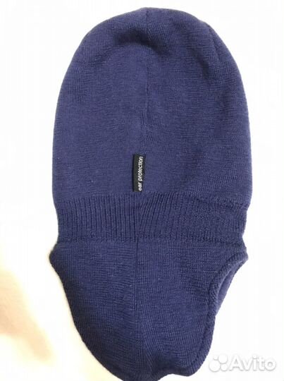 Шапка шлем 100 шерсть фирма janus p.45-47