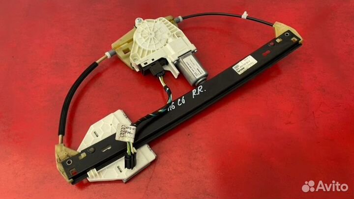 Стеклоподъемник задний правый Audi A6 C6 BDW 2.4