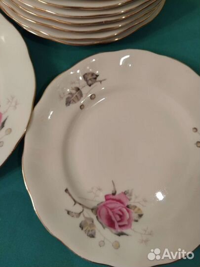Тарелки новые Фарфор Польша винтаж СССР