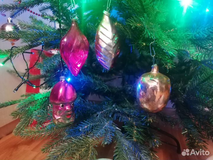 Елочные игрушки СССР советские