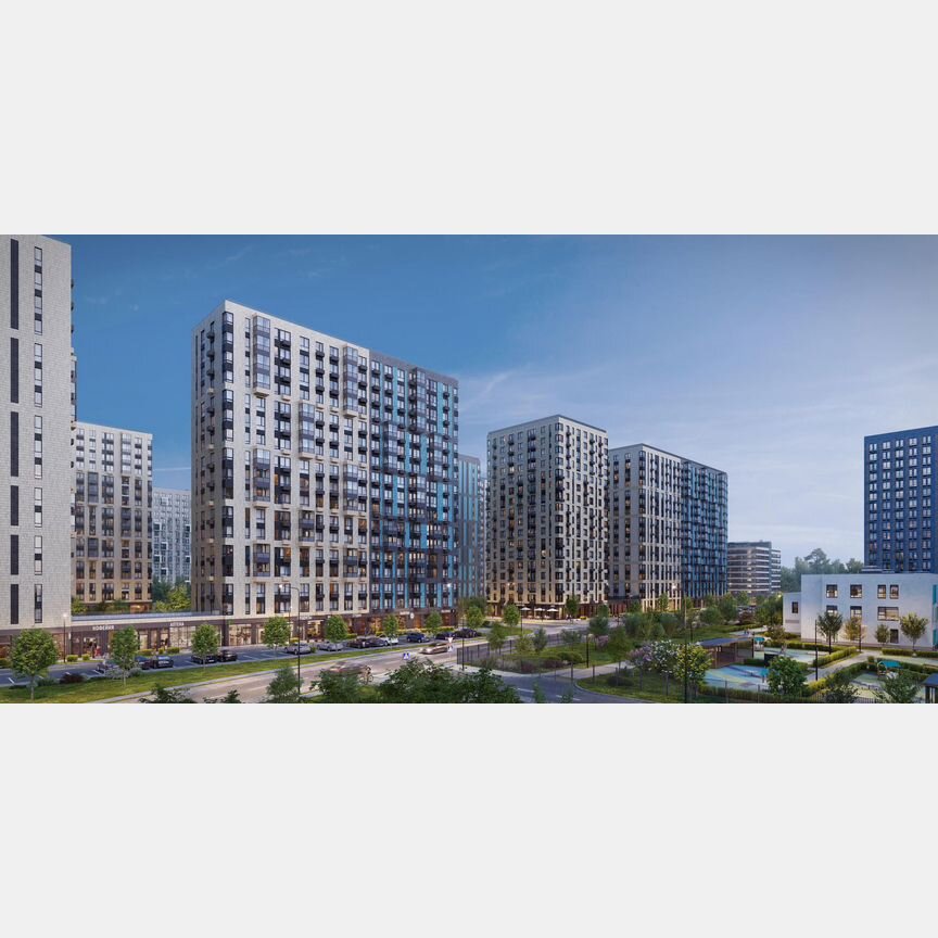 1-к. квартира, 40,1 м², 2/17 эт.