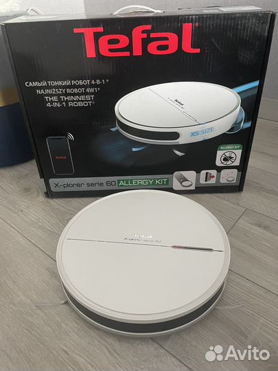 Робот пылесос tefal x-plorer serie 60