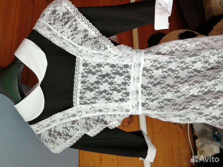 Школьный фартук и платье