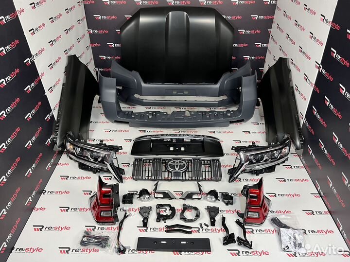 Рестайлинг Toyota Land Cruiser Prado 150 в 18 GBT