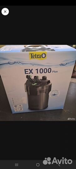 Внешний фильтр tetra ex 1000 plus