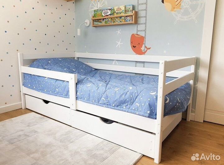 Детская кровать из массива 180х90 см