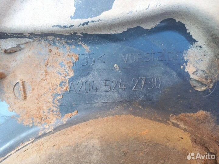 Защита антигравийная Mercedes-Benz C-Class W204