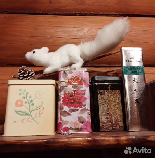 Красивые коробки. Металлические. Набором