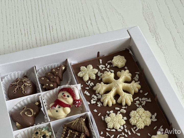 Шоколадные конфеты ручной работы