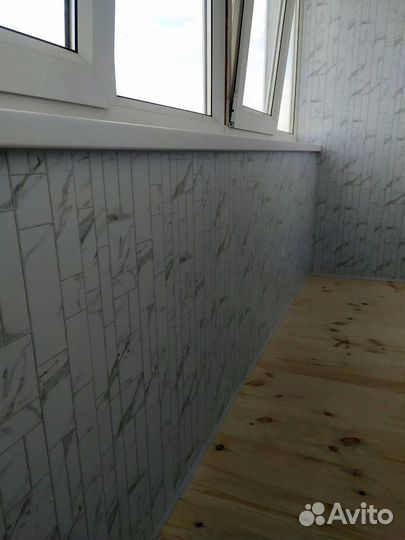 Отделка и остекление балконов в рассрочку