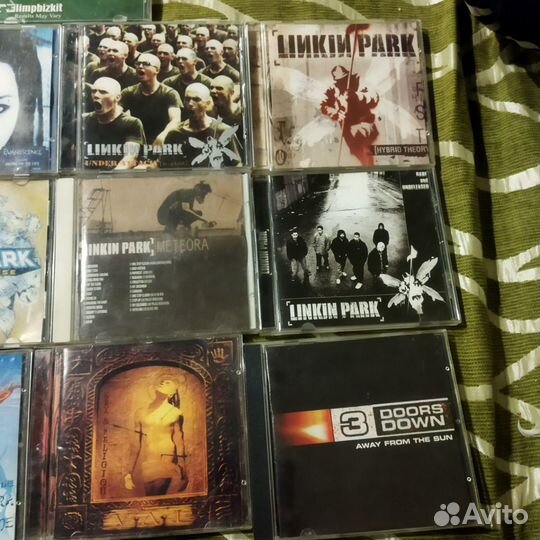 Музыкальные cd диски рок гранж linkin park